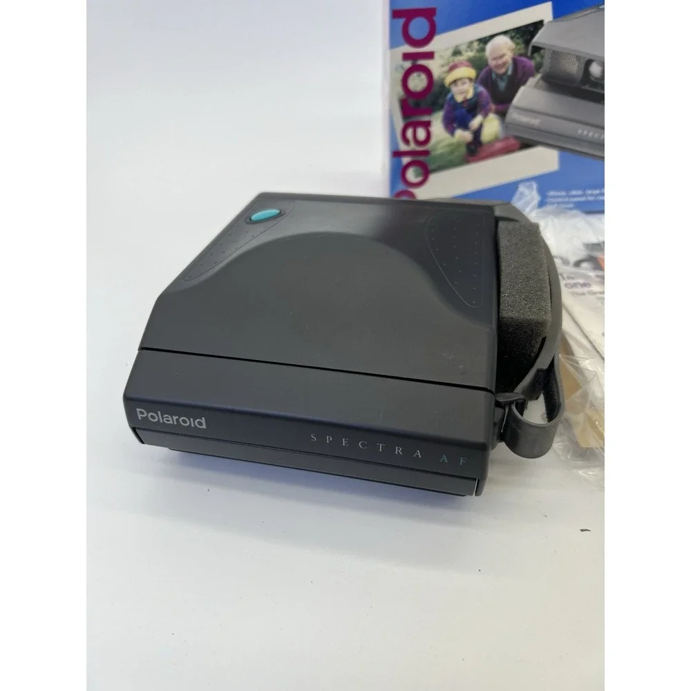 CIB‎ Polaroid Spectra AF Instant Film Photo Camera With Box Vintage